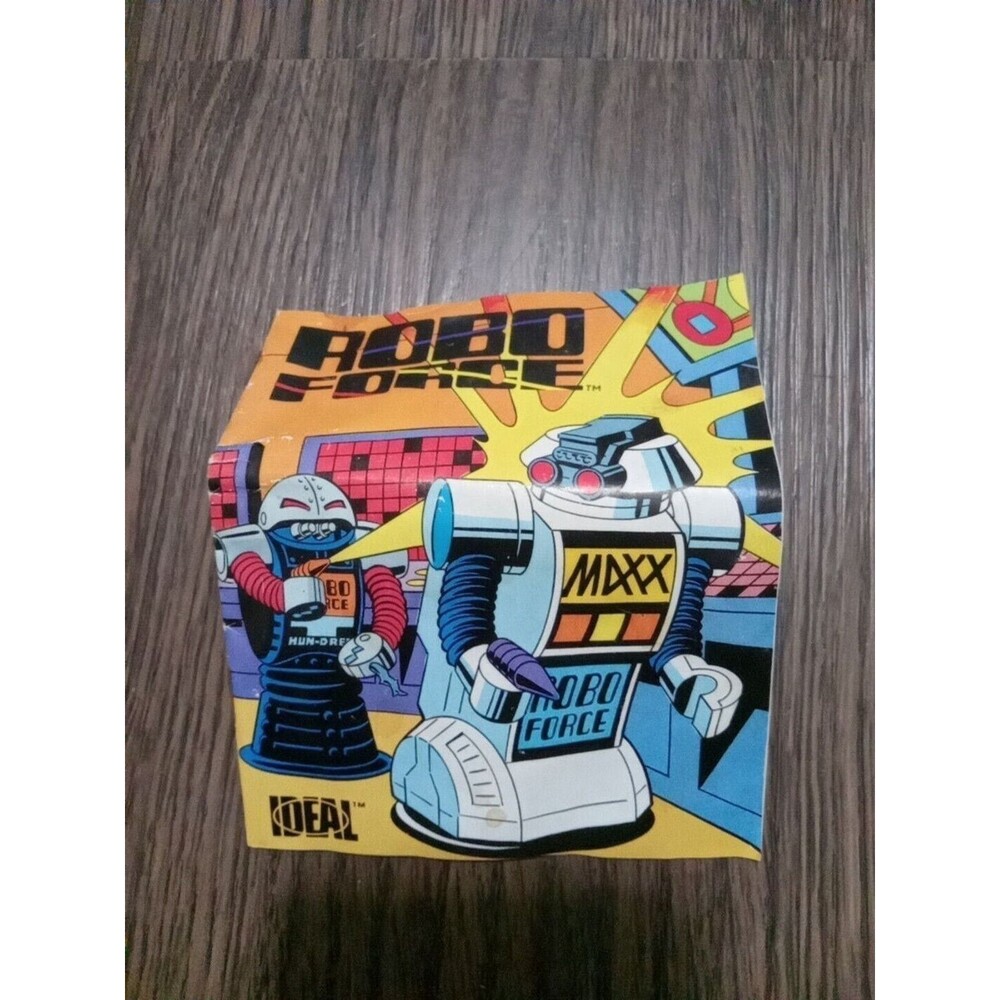 Ideal Robo Force 1984 Mini Comic Max Steele Has Condition Issues